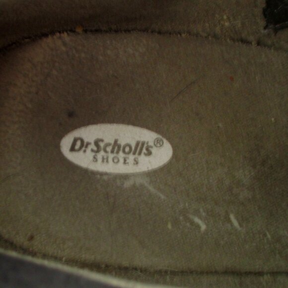 Dr. Scholl's "Berklie" Womens Taupe Faux Suede 2.5" Rubber Wedge Ankle Boot- 10M - Picture 6 of 9